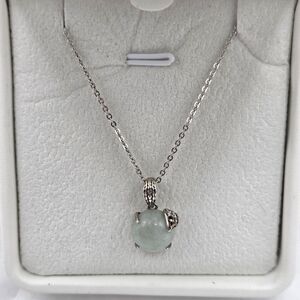 SPG JOY  Jade of Yesteryear Sterling 925 Pendant Necklace ***Read***